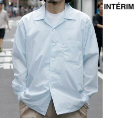 インテリム INTERIM 200双 スーピマ グラフチェック 60s オープンカラーシャツ 200/2 SUPIMA GRAPH CHECK 60s OPEN COLLAR SHIRT (IT25S251)
