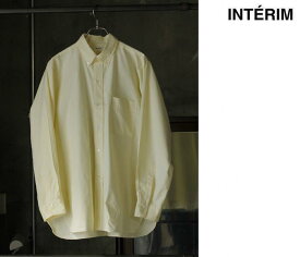 インテリム INTERIM 80双 ピンオックス マンハッタン ボタンダウン シャツ 80/2 PIN OX MANHATTAN BUTTON DOWN SHIRT (IT24S179)