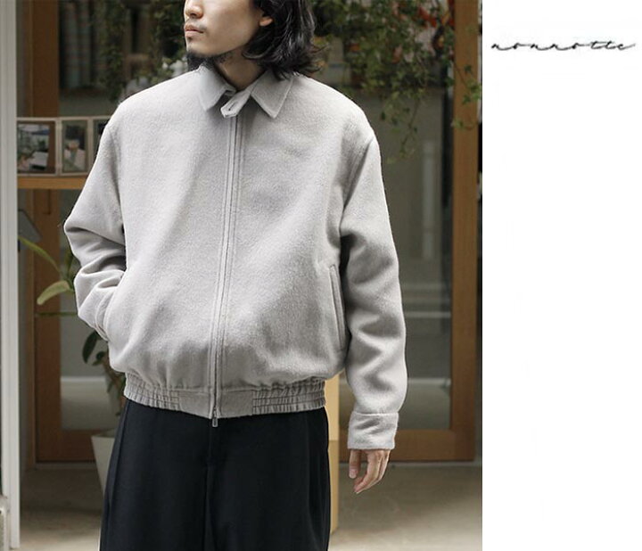 楽天市場】ノノット NONNOTTE カシミヤ リバーメルトン ドレーピング 