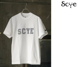 SCYE サイ ロゴ フロックド Tシャツ Logo-Flocked T-Shirt (5724-21701)