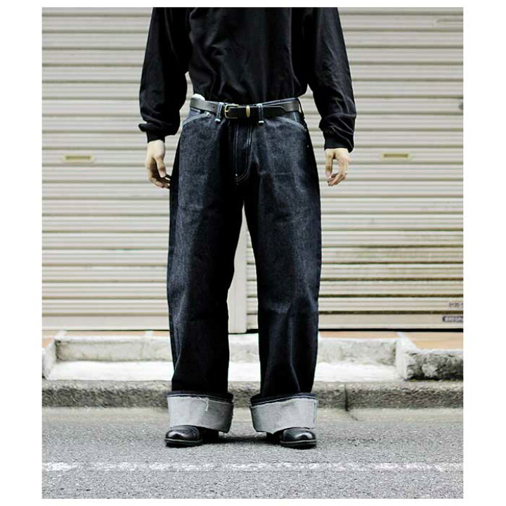 楽天市場】テンダー TENDER Co. ノンウォッシュ 極ワイドデニム 