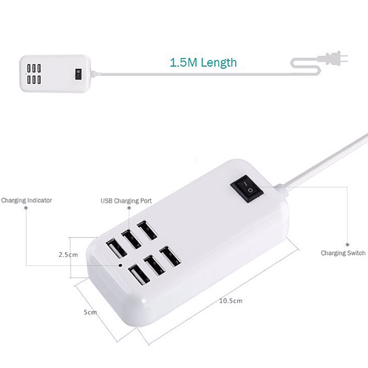 楽天市場】ACアダプター USB 6ポート スマートフォン スマホ 楽天市場】ACアダプター USB 6ポート スマートフォン スマホ