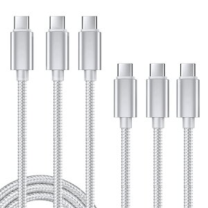 �y�y�V3�ʁz2m×3�{�Z�b�g Type-c�P�[�u�� C to C / USB-A to C ���C�g�j���O iPhone17 16 15 Pro/pro max �P�[�u�� iPhone�[�d iPhone 12/13/14 mini/Pro/MaxUSB�P�[�u�� �A�C�t�H�� iPhone 14 13 12 SE3 iPhone XR iPad �f�[�^�]��
