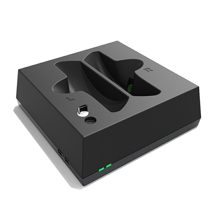 For PS VR2 コントローラー急速充電スタンド PlayStation VR2 チャージャー マグネット着脱式 充電器 2台同時急速充電  LED指示ランプ付き 5V/2A ワイヤレスコントローラー 充電器 ショート防止 過充電防止 過熱防止 スマホサービス
