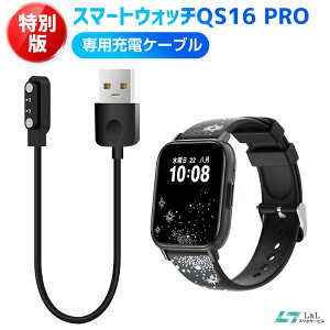 �y�y�V2�ʊl���z�X�}�[�g�E�H�b�` QS16 PRO �ʏ��/���ʔŁE�ʘb�Ő�p�[�d�P�[�u�� ���C USB�[�d�P�[�u�� �X�}�[�g�u���X���b�g USB�[�d�� ��������