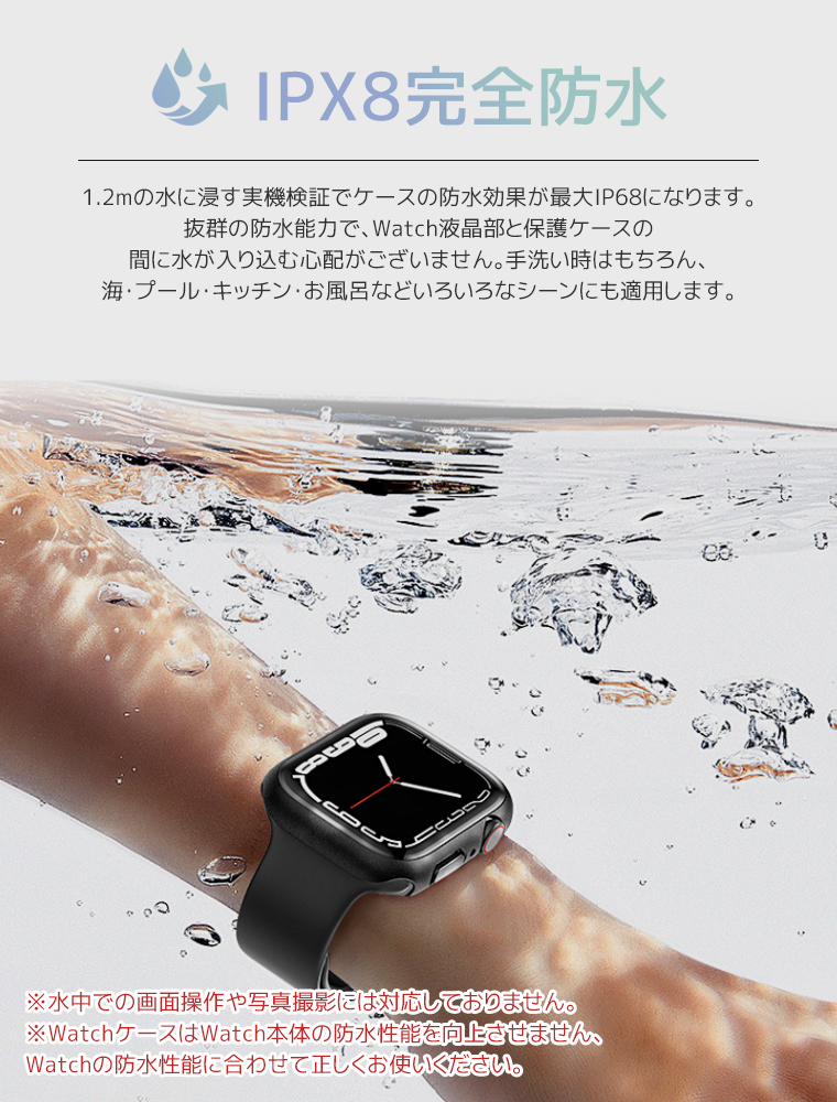 楽天市場】【2023新モデル】Apple Watch Series 8/7/6/5/4/SE 用ケース 