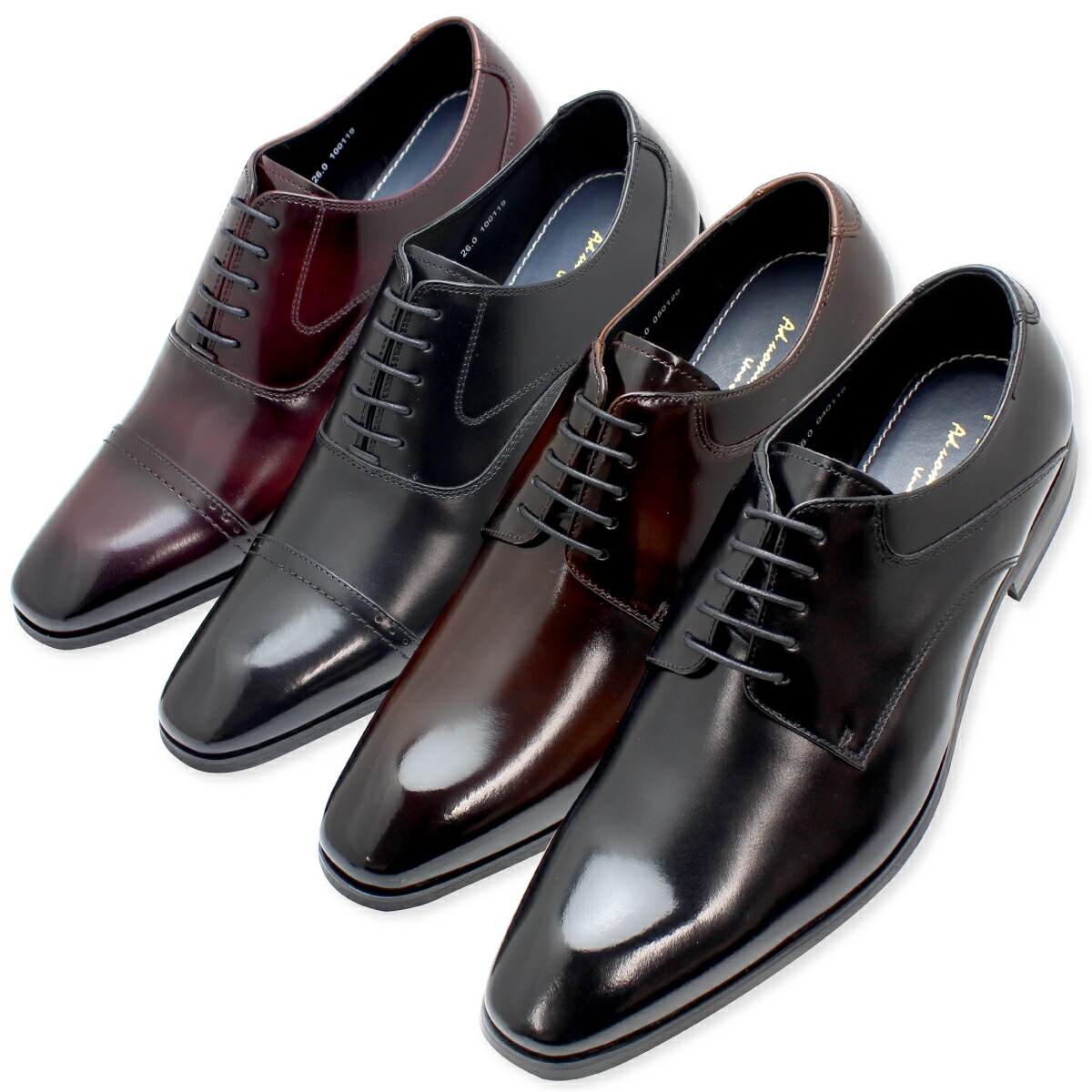 適当な価格適当な価格フランコルッチ 日本製 本革 ビジネスシューズ メンズ 紳士靴 プレーントゥ ストレートチップ 送料無料 2750 2751  メンズ靴