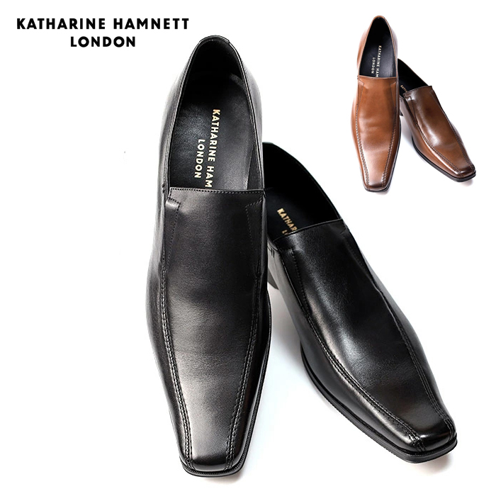 ビジネスシューズ 革靴 キャサリンハムネット ロングノーズの人気商品 