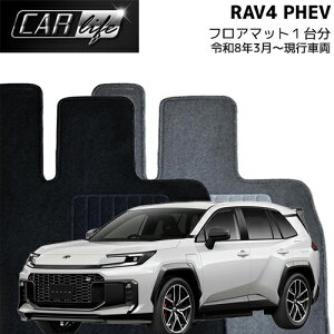 �yECONOMY�V���[�Y�z RAV4 PHEV �u4WD�v �t���A�}�b�g (R08.03~���s�ԗ�/AXAP64) �J�[�}�b�g �����ԃ}�b�g �J�[�y�b�g �ԃ}�b�g