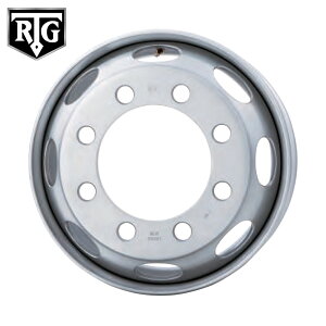 �����m�s������� RTG �g���b�N&�o�X�p �t�����g/���A���p �X�`�[�� �z�C�[�� 6.75x19.5 8��/285 JIS�K�i �V���o�[�y�C���g 147mm