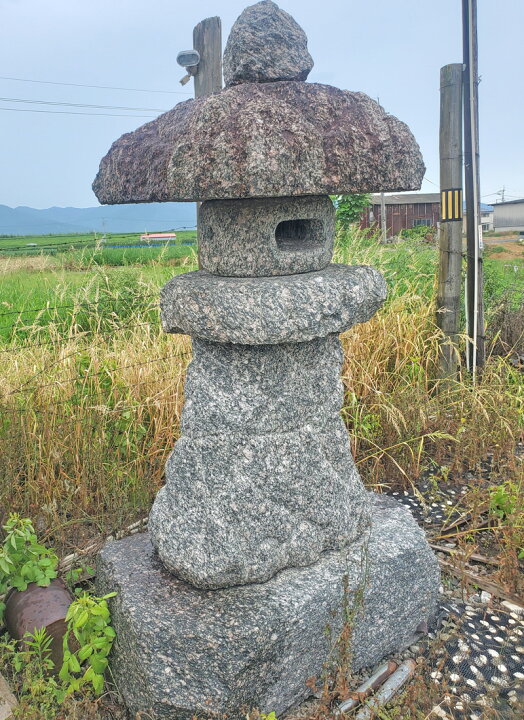 楽天市場】自然山かけ灯篭8尺/中国産 高さ 約260cmです☆【日本  