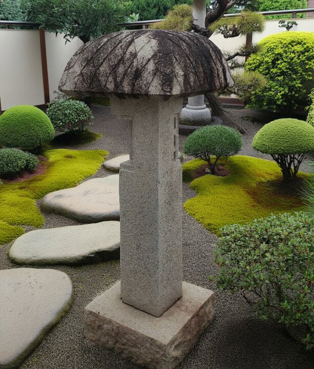 楽天市場】【重量物商品】【営業所止め】小屋棒灯篭（6尺)錆石日本 
