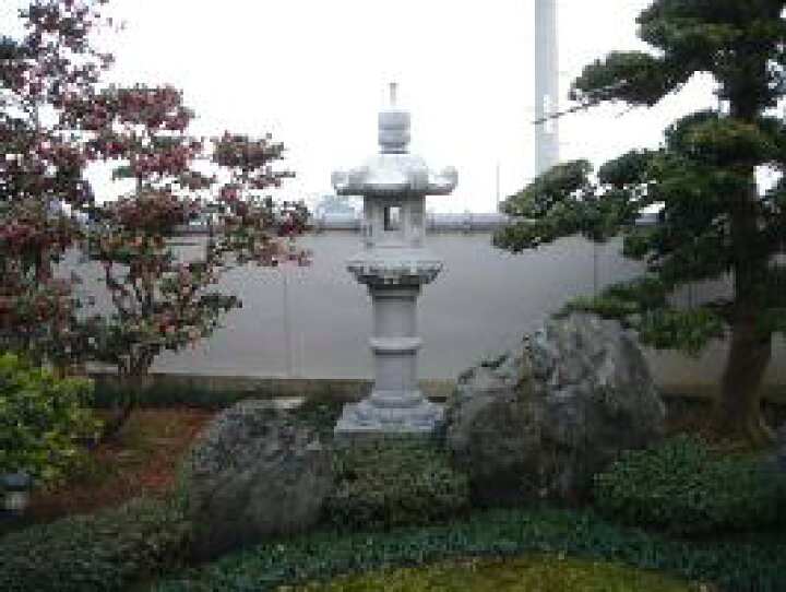 楽天市場】春日灯篭（7尺・岡崎型）日本庭園の定番商品！！和風を彩る 