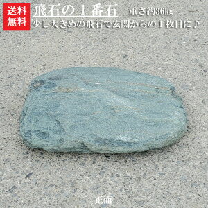 【送料無料】青石の自然飛石1枚【3】【1番石】青石を使った自然飛石です^^自然石のよさをお楽しみ下さい。【ガーデニング資材】【飛石】【青石】【飛び石】
