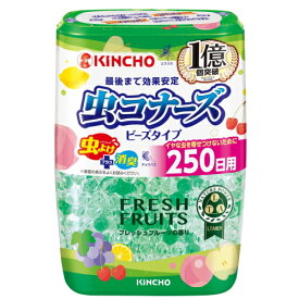 虫コナーズ ビーズタイプ フレッシュフルーツの香り 250日 360g / 大日本除虫菊