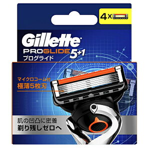 プログライド マニュアル 替刃 4個入り / ジレット 5枚刃