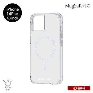�������� ���[���� iPhone 14 Plus 6.7 Case Mate Twinkle Diamond - Clear MagSafe�Ή� �R�ێd�l CM049246 �A�C�t�H�� �P�[�X �ϏՌ� �n�C�u���b�h ���C�����X�[�d �N���A ���� �L���L�� TPU �v���X�`�b�N �P�[�X