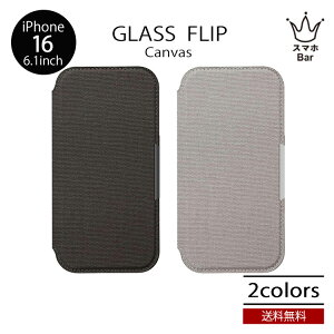 �������� ���[���� Premium Style �K���X�t���b�v�P�[�X �L�����o�X iPhone 16 6.1 PG-24AGF �蒠�^ �P�[�X �A�C�t�H�� �N���A�K���X �J�[�h�|�P�b�g �X�g���b�v�z�[�� ���C�����X�[�d PU���U�[ �}�O�l