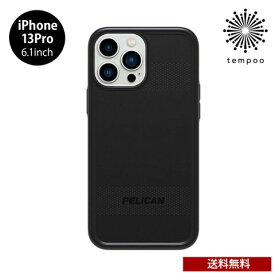 送料無料 メール便 iPhone 13 Pro 6.1 Case Mate Pelican Protector Black 抗菌仕様 PP046694 アイフォン シンプル 抗菌 耐衝撃 防塵 ハイブリッド かっこいい ペリカン ケースメイト MagSafe対応 2021 NEW スマホBar
