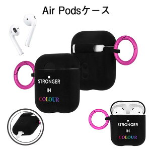 Air Pods Case Case mate Hook Ups PRABAL GURUNG Stronger in Colour Black R{ GA[|bh P[XCg [ O Xgbv C[z [d Ռ P[X lC 킢  fB[X q l 