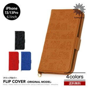  [ iPhone 13 Pro 6.1 PGA tbvJo[ fBYj[ ~bL[ ~j[ v[ gCXg[[ Premium Style PUU[ 蒠^ P[X J[h|Pbg X^h Xgbv lC  M