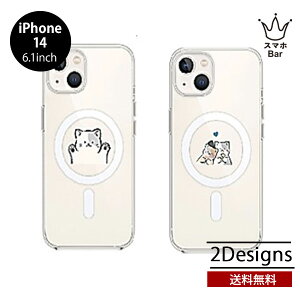  [ iPhone 14 6.1 AKAN \tgNAP[X lR f[g NA  P[X ϏՌ ACz ACtH lC fB[X  lR L v[g Mtg GCJ u