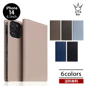 SLG Design Full Grain Leather Case iPhone 14 6.1 蒠^ X}zP[X tOCU[ v ACz ACtH V V{ |Pbg J[h lC TPU X^CbV Vv v[g Mtg