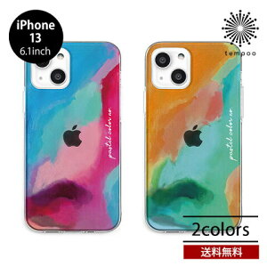  [ iPhone 13 6.1 Dparks \tgNAP[X Pastel color NA  P[X ϏՌ ACz ACtH lC fB[X pXeJ[ v[g Mtg fB[p[NX u