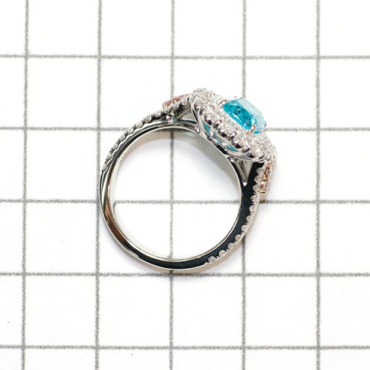 楽天市場】【中古】 K18/Pt900 ブラジル産パライバ トルマリン 天然  