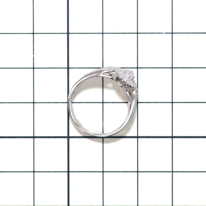 楽天市場】新品 Pt950 ペアシェイプ 天然ピンク ダイヤモンド リング  