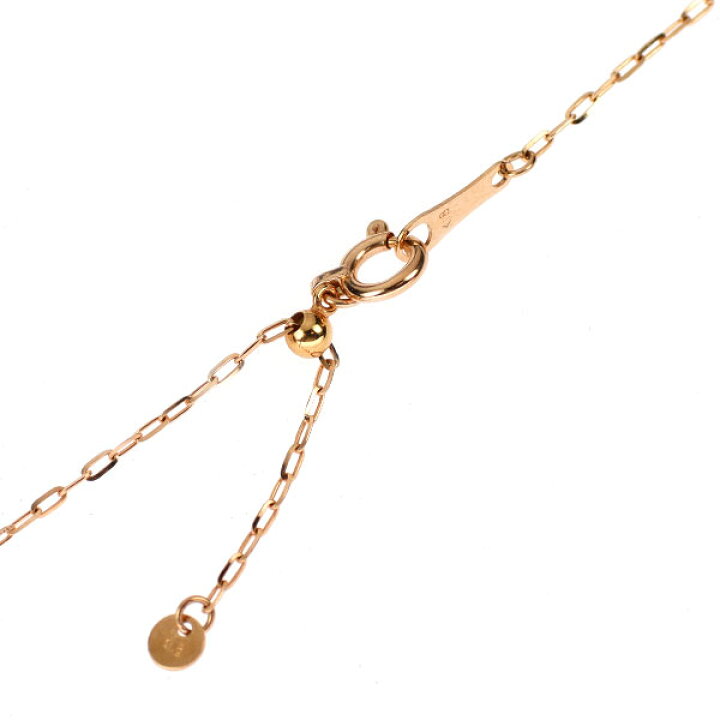 楽天市場】新品 K18PG チェーン ネックレス ～45cm カクアズキ 0.29mm  