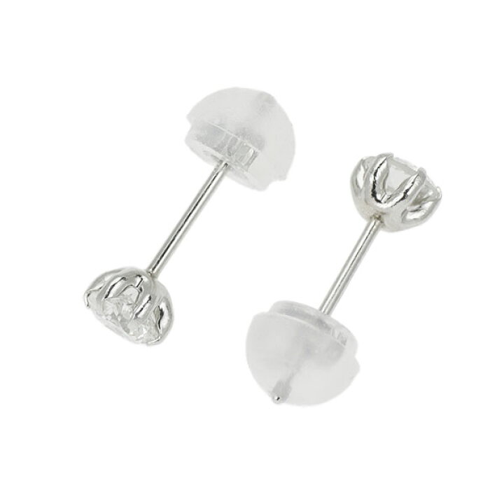 楽天市場】新品 Pt900 ダイヤモンド ピアス 0.447 G/H I1 Fair SELBY  