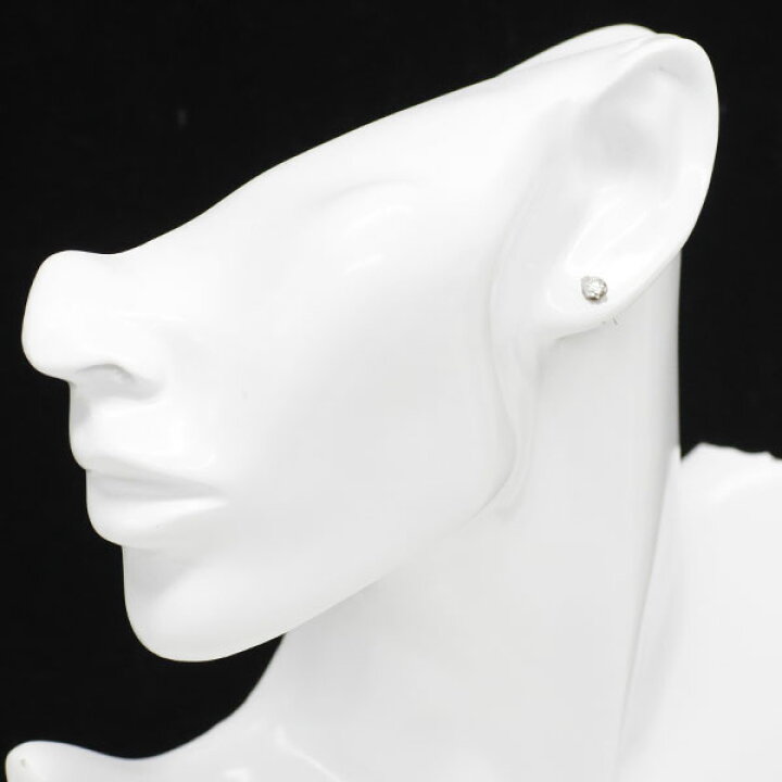 楽天市場】新品 Pt900 ダイヤモンド ピアス 0.447 G/H I1 Fair SELBY  