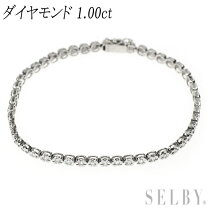 楽天市場】ダイヤモンド テニスブレスレット pt850の通販