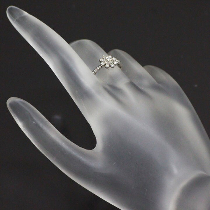 楽天市場】【中古】 Pt999 ダイヤモンド リング 0.30ct 形状記憶  