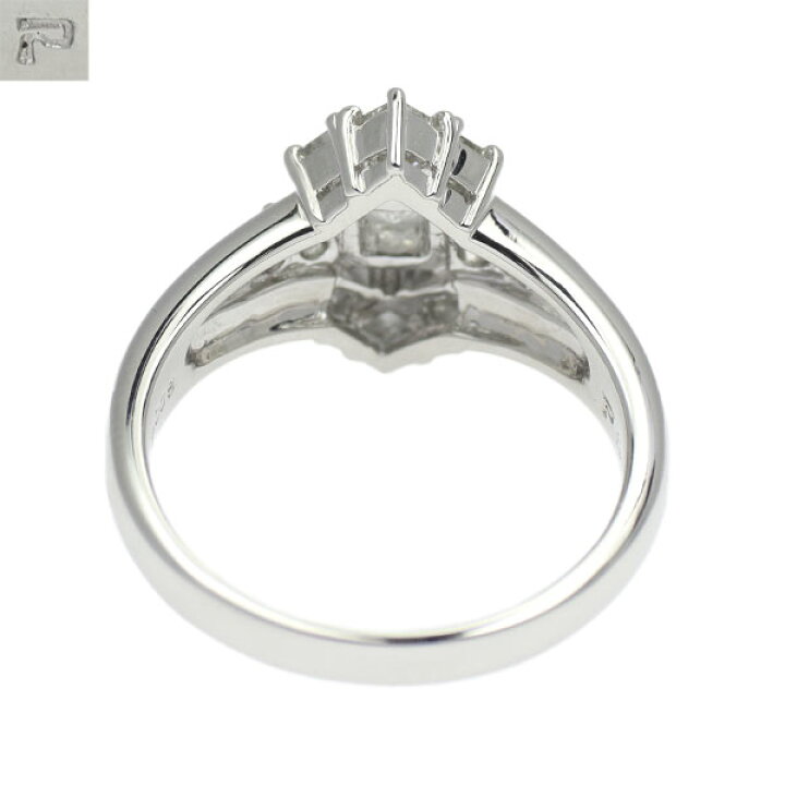 楽天市場】【中古】 ポーラ Pt900 ダイヤモンド リング 0.77ct SELBY  