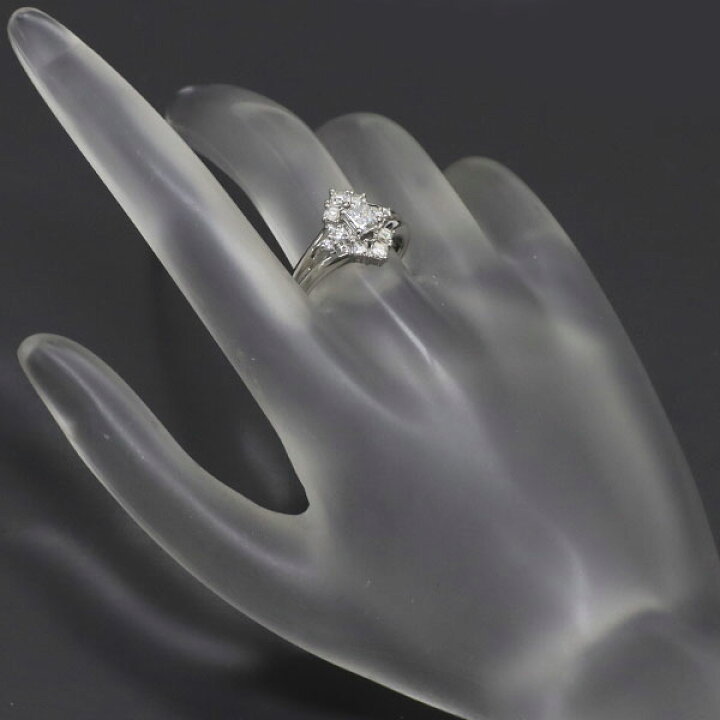 楽天市場】【中古】 ポーラ Pt900 ダイヤモンド リング 0.77ct SELBY  