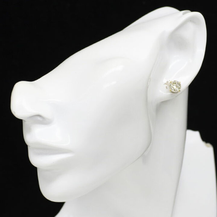 楽天市場】新品 K18YG LDH ダイヤモンド ピアス 3.071ct K/M I1 G/Fair 
