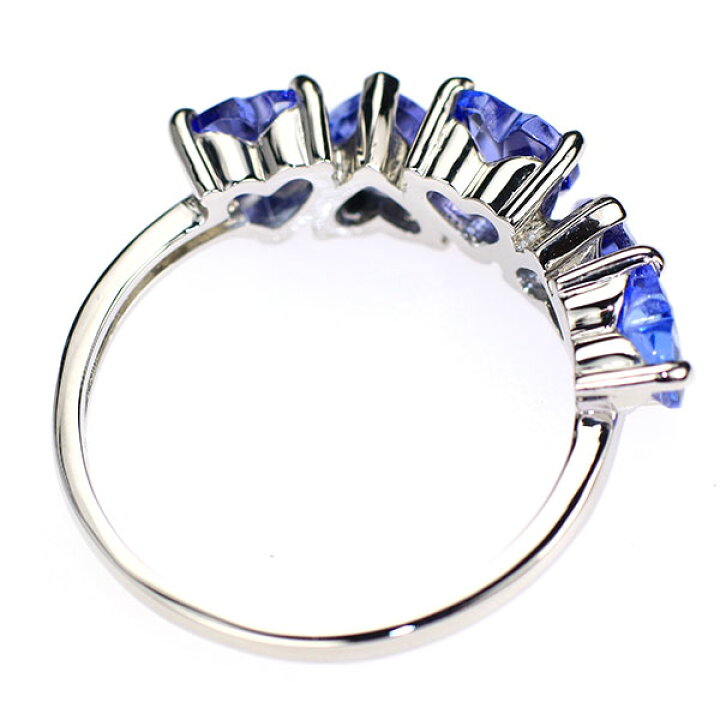 楽天市場】新品 Pt950 タンザナイト リング 2.00ct ジグザグエタニティ  