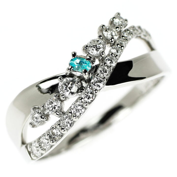 楽天市場】新品 Pt950 ブラジル産 パライバトルマリン ダイヤモンド  