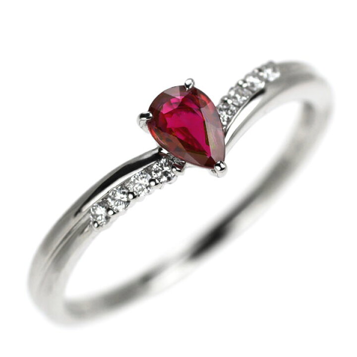 楽天市場】【中古】 Pt900 ルビー ダイヤモンド リング 0.340ct D0  