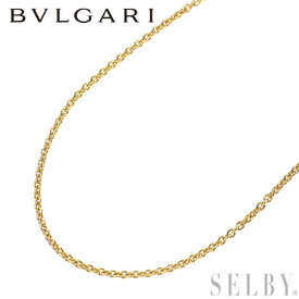 【中古】 ブルガリ K18YG チェーン ネックレス SELBY 送料サービス BVLGARI