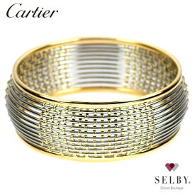 【中古】 カルティエ K18YG/SS バングル ヴィンテージ 《セルビー銀座店》SELBY 送料サービス Cartier