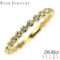 楽天市場】スタージュエリー 0．05ct ゴールド リング k18の通販