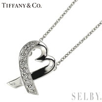 楽天市場】tiffany ダイヤモンド ラビング ハート ペンダントの通販