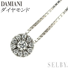 【中古】 ダミアーニ K18WG ダイヤモンド ペンダントネックレス SELBY 送料サービス DAMIANI
