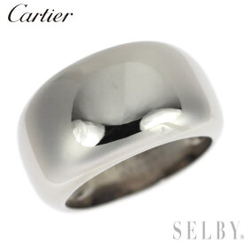【中古】 カルティエ K18WG リング ヌーベルバーグ 59号 SELBY 送料サービス Cartier