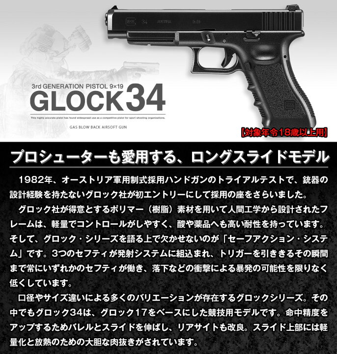 楽天市場】【10日限定!全品P4倍〜】 ガスガン ハンドガン 《 BB弾 