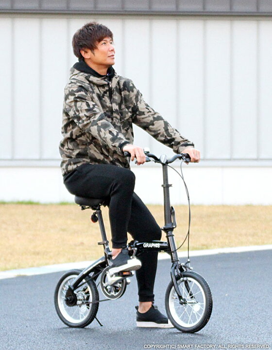 graphis 折りたたみ自転車 gr-fd14