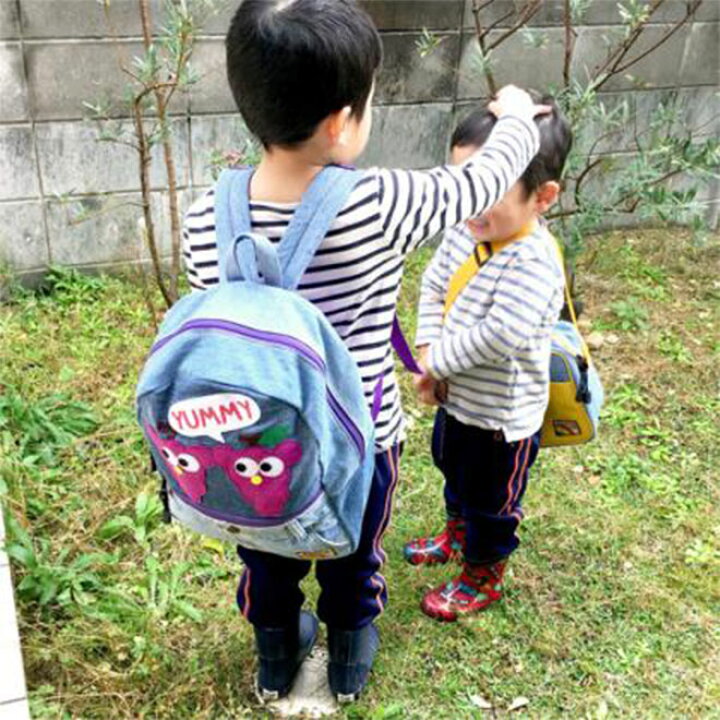 楽天市場 キッズ リュック 子供 男の子 女の子 通園バッグ 幼稚園 保育園 通学 遠足 リュックサック キッズリュック キッズバッグ こども バッグ かわいい おしゃれ デニムバッグ フルーツ 果物 クリスマスプレゼント 子ども 園児 節電 熱中症対策 敬老 プレゼント